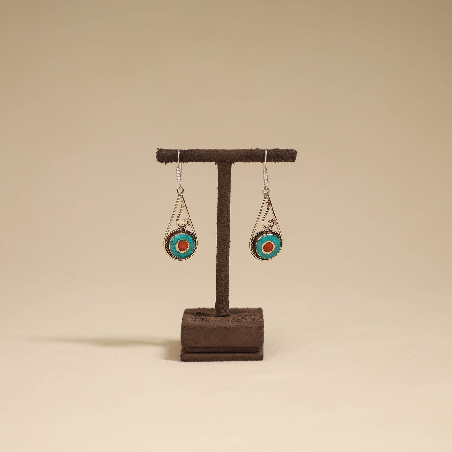 Ethnic tribal tibetan earrings from himalaya 14