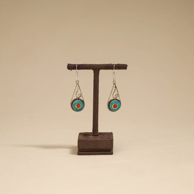 Ethnic tribal tibetan earrings from himalaya 14