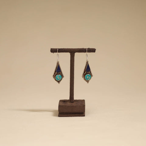 Ethnic tribal tibetan earrings from himalaya 15