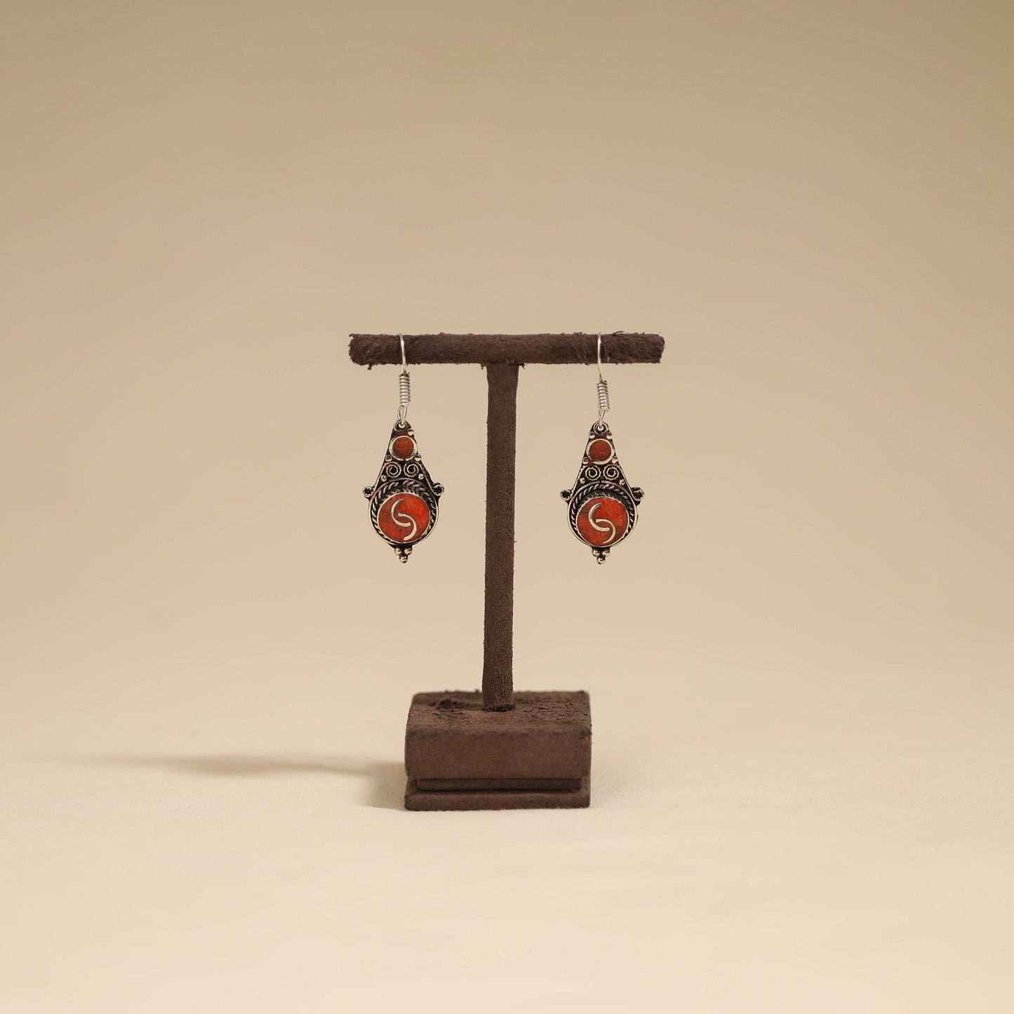 Ethnic tribal tibetan earrings from himalaya 16