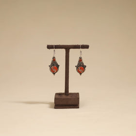 Ethnic tribal tibetan earrings from himalaya 16