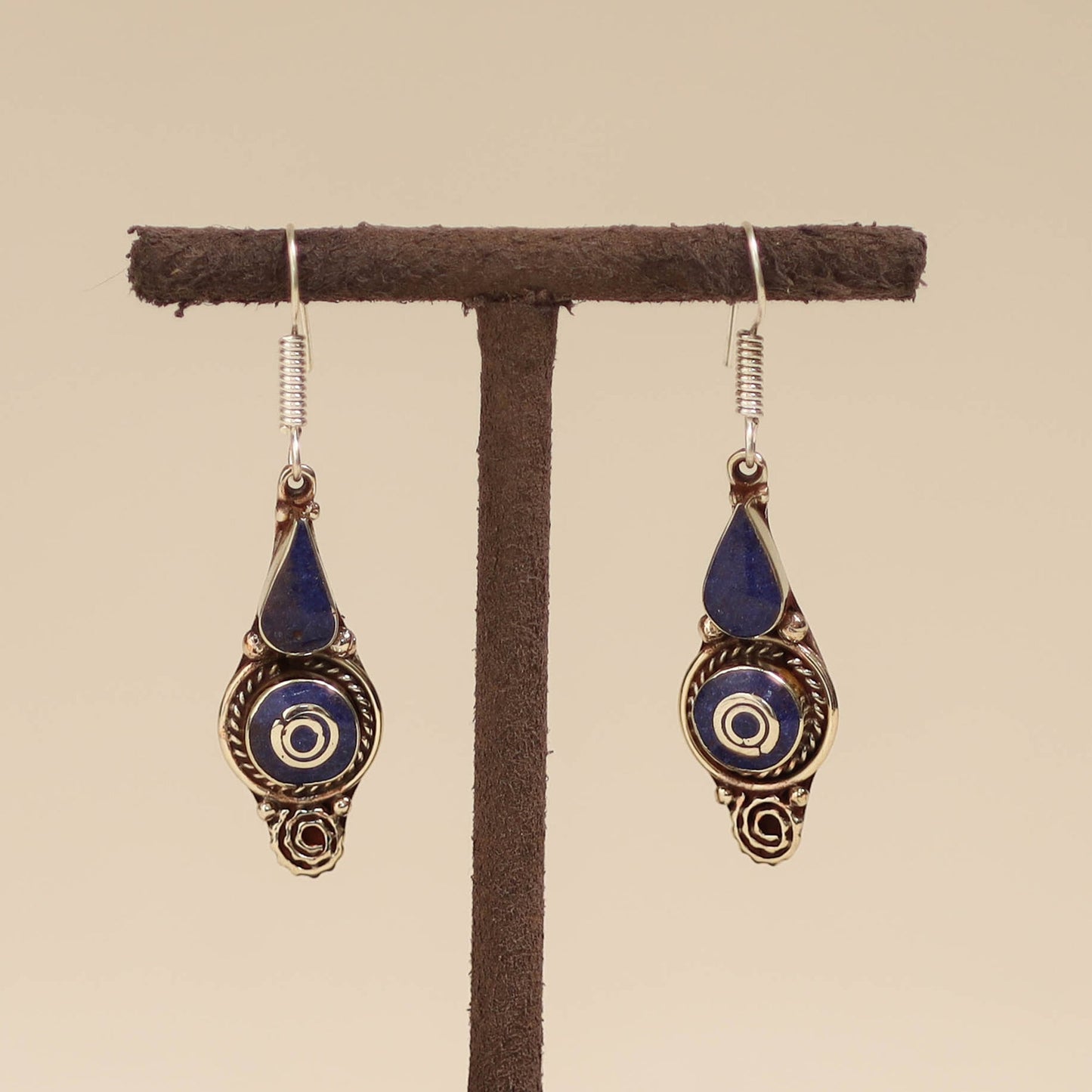 Ethnic tribal tibetan earrings from himalaya 17
