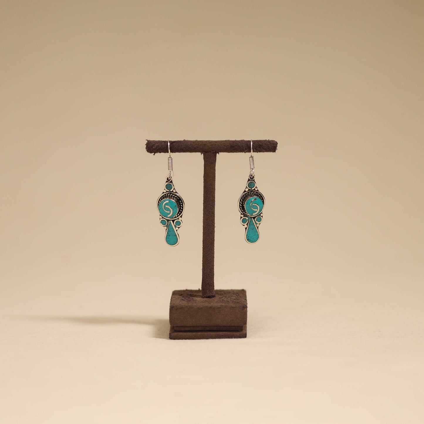 Ethnic tribal tibetan earrings from himalaya 18
