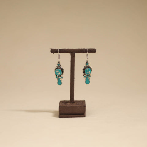 Ethnic tribal tibetan earrings from himalaya 18