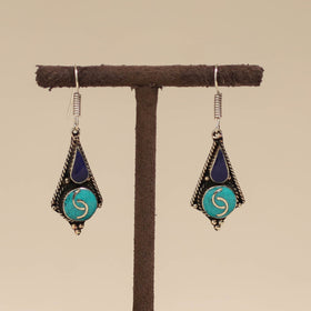 Ethnic tribal tibetan earrings from himalaya 20
