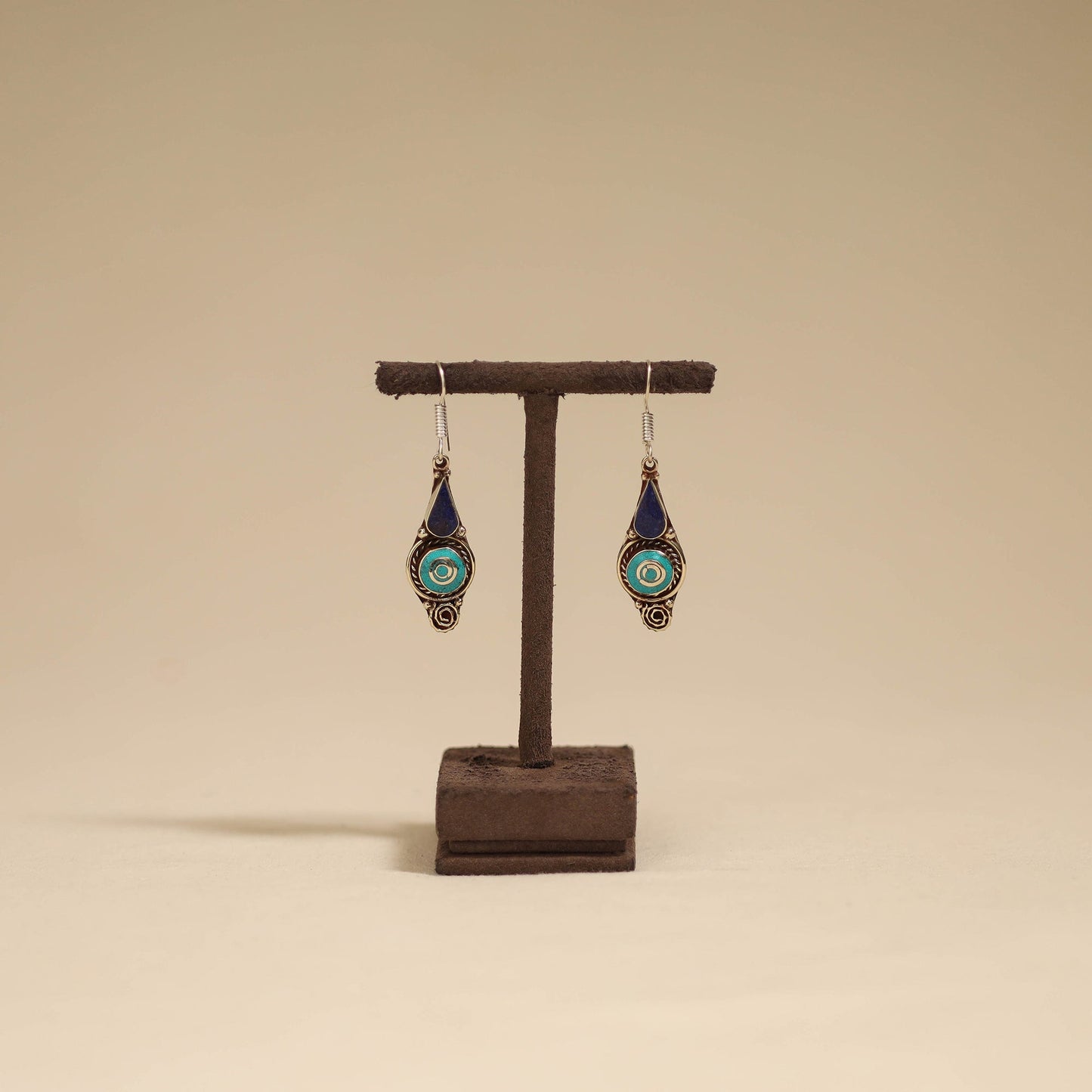 Ethnic tribal tibetan earrings from himalaya 21