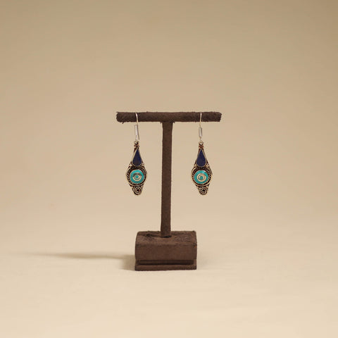 Ethnic tribal tibetan earrings from himalaya 21