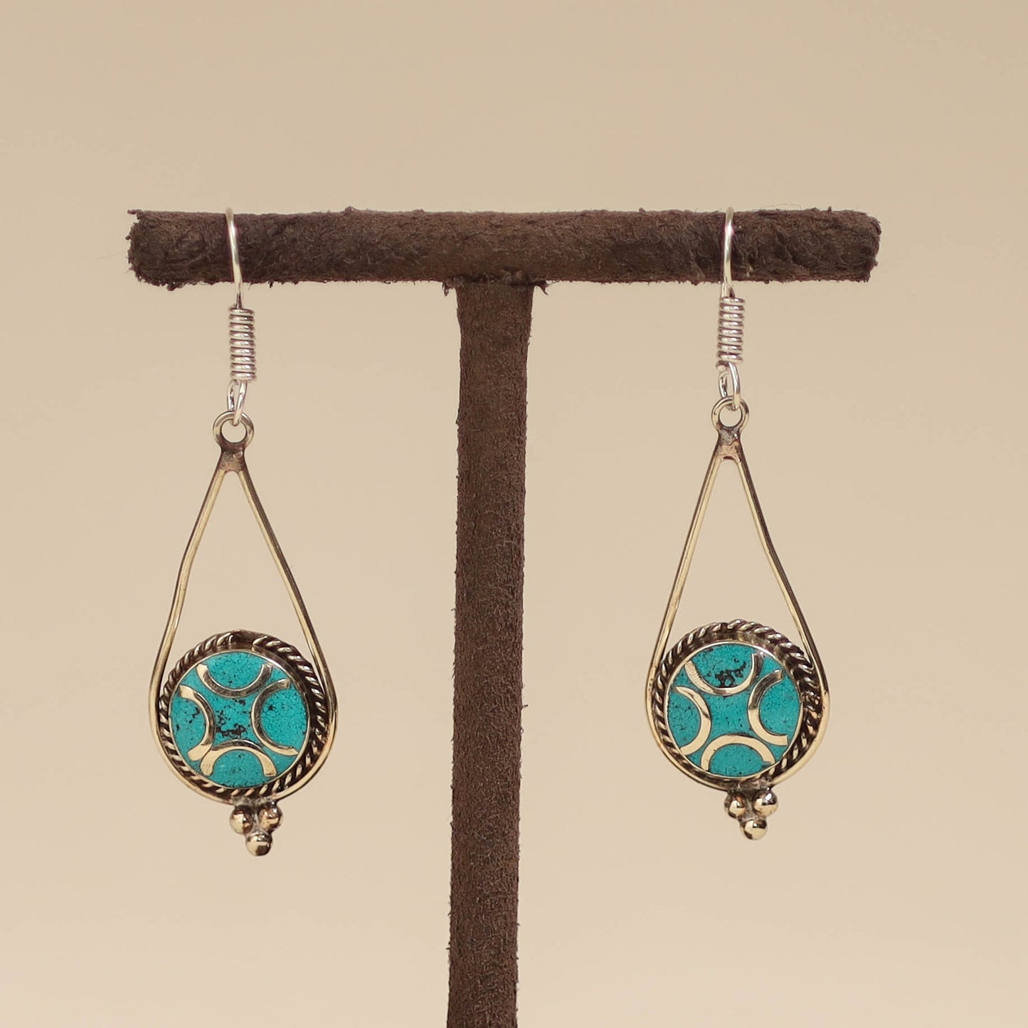 Ethnic tribal tibetan earrings from himalaya 22