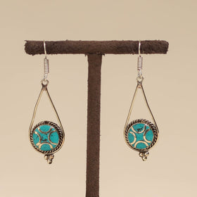 Ethnic tribal tibetan earrings from himalaya 22