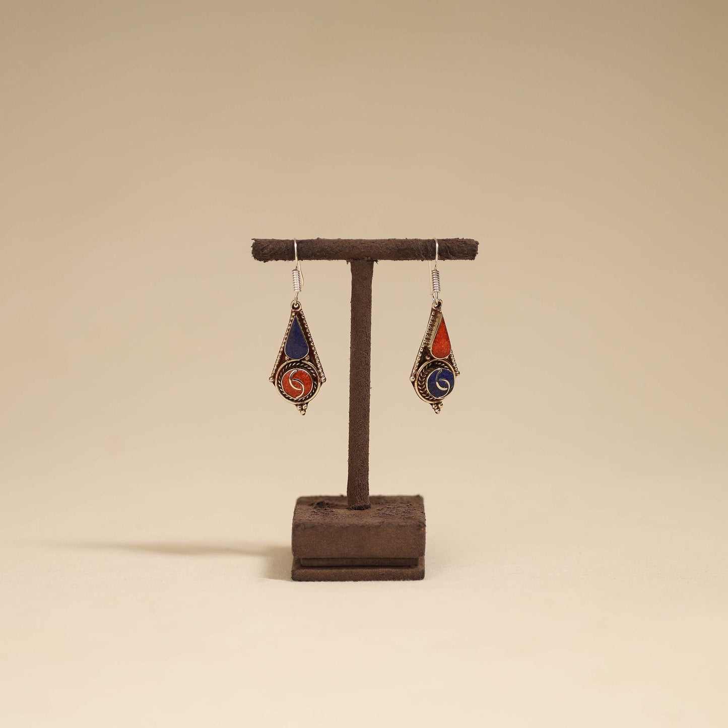 Ethnic tribal tibetan earrings from himalaya 23