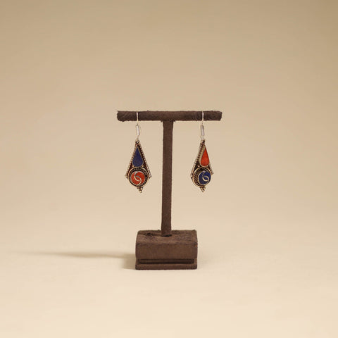Ethnic tribal tibetan earrings from himalaya 23