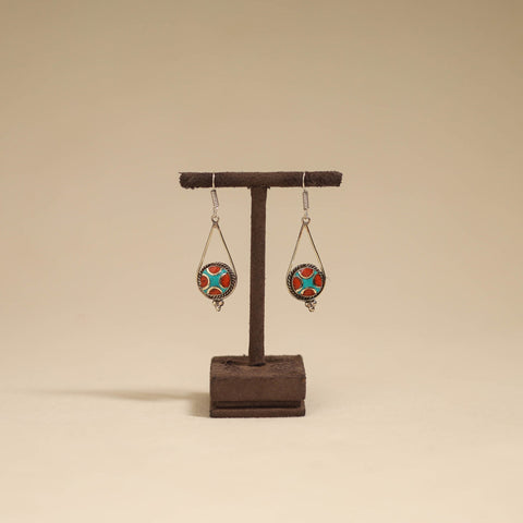 Ethnic tribal tibetan earrings from himalaya 24