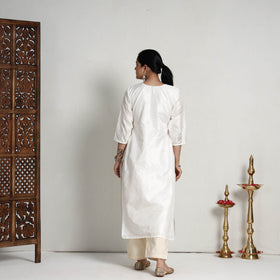 Buy Ethnic Plain Pure Silk Kurta for Women
