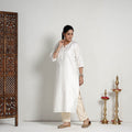 Buy Ethnic Plain Pure Silk Kurta for Women