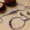  Evil Eye - Handmade Beadwork Rakhi & Lumba Set 13 
