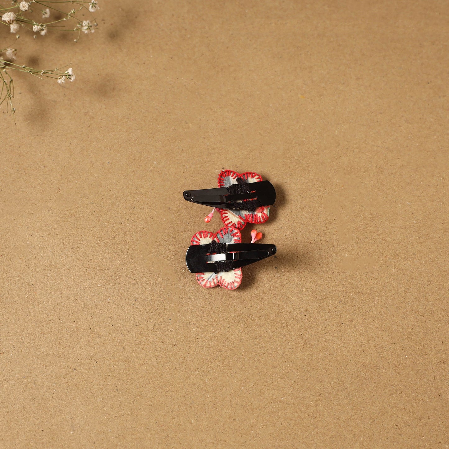 Fab artwork tik-tak hair clip for kids (set of 2) 02