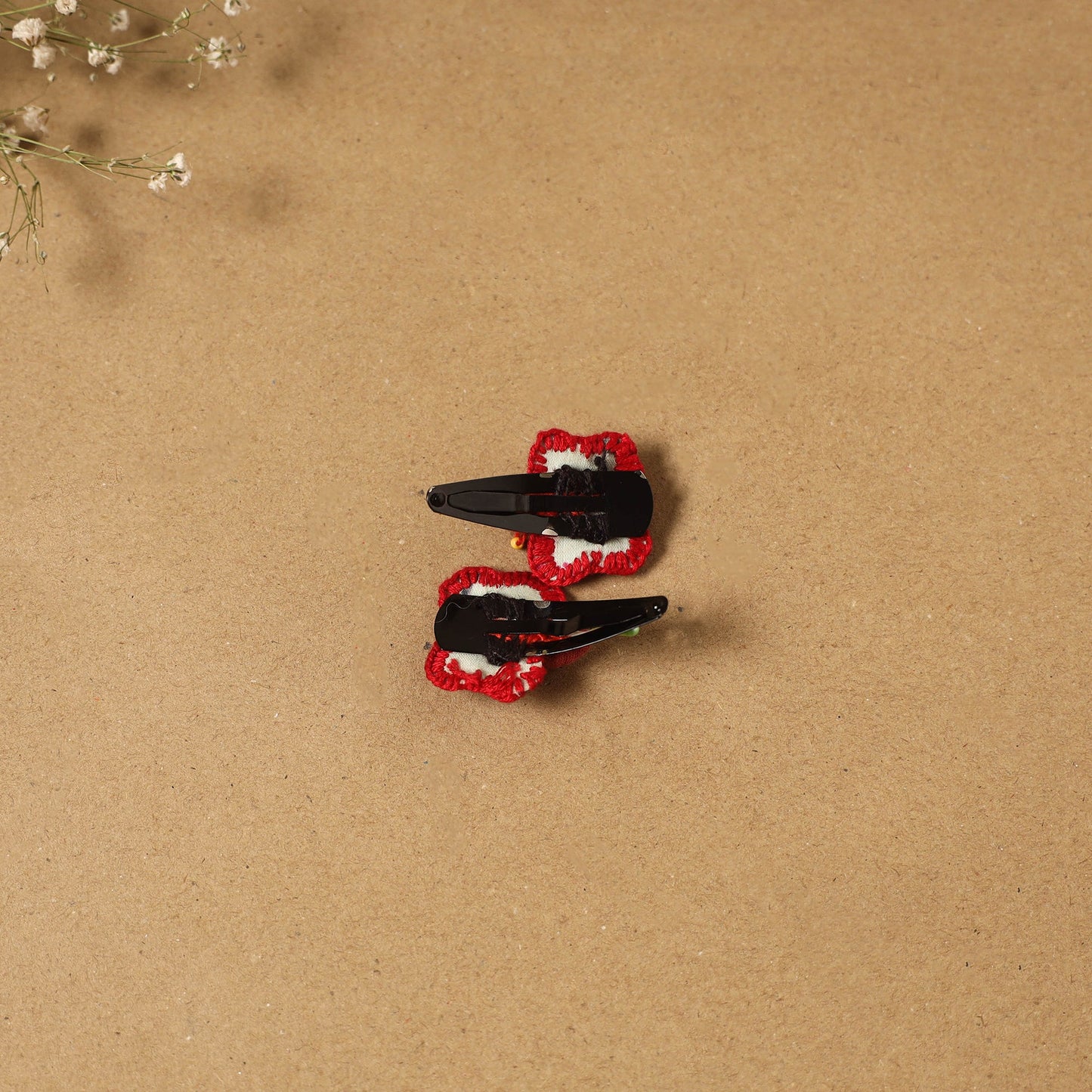 Fab artwork tik-tak hair clip for kids (set of 2) 03