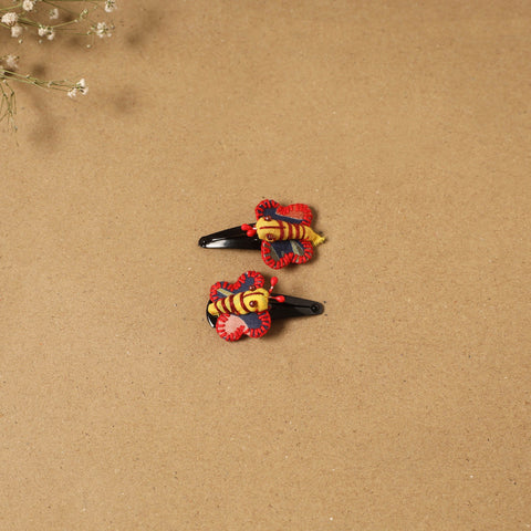 Fab artwork tik-tak hair clip for kids (set of 2) 05