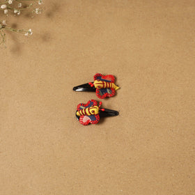 Fab artwork tik-tak hair clip for kids (set of 2) 05