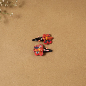 Fab artwork tik-tak hair clip for kids (set of 2) 10