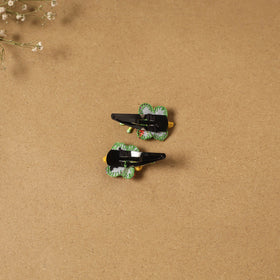 Fab artwork tik-tak hair clip for kids (set of 2) 11