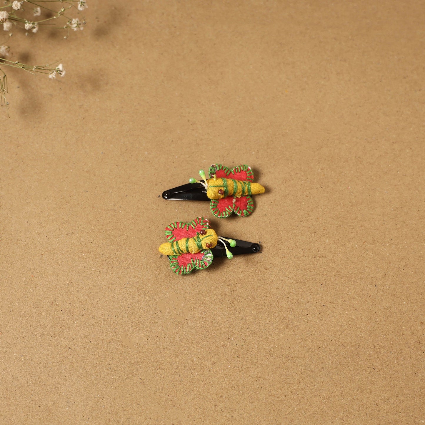 Fab artwork tik-tak hair clip for kids (set of 2) 11