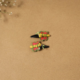 Fab artwork tik-tak hair clip for kids (set of 2) 11