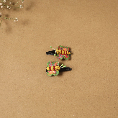 Fab artwork tik-tak hair clip for kids (set of 2) 12