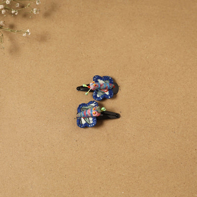 Fab artwork tik-tak hair clip for kids (set of 2) 13