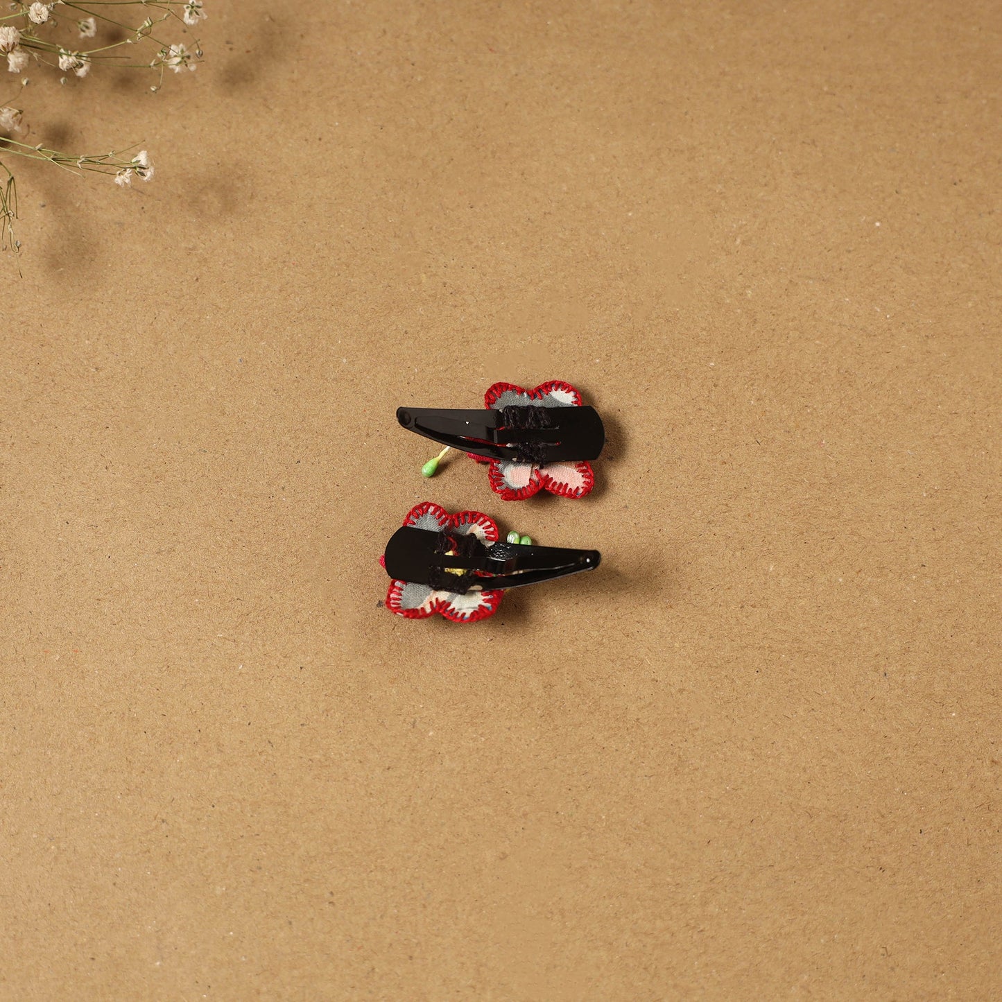 Fab artwork tik-tak hair clip for kids (set of 2) 14