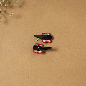 Fab artwork tik-tak hair clip for kids (set of 2) 14