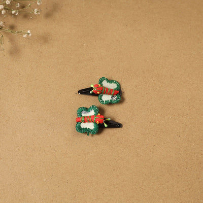 Fab artwork tik-tak hair clip for kids (set of 2) 16