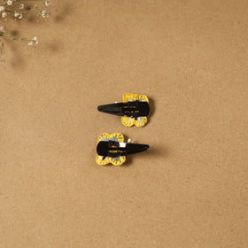 Fab artwork tik-tak hair clip for kids (set of 2) 17