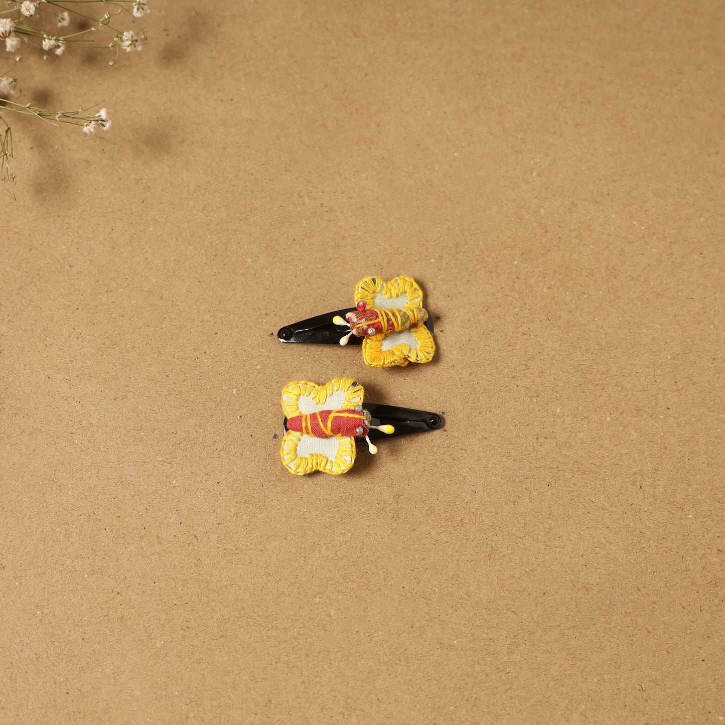 Fab artwork tik-tak hair clip for kids (set of 2) 17