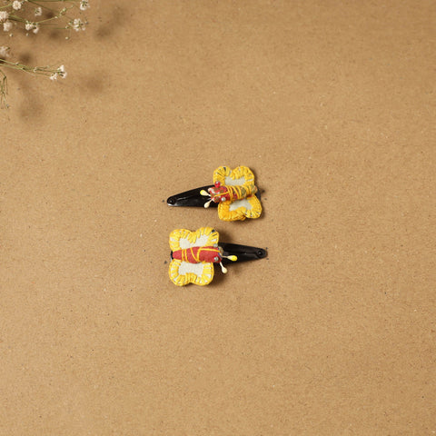 Fab artwork tik-tak hair clip for kids (set of 2) 17