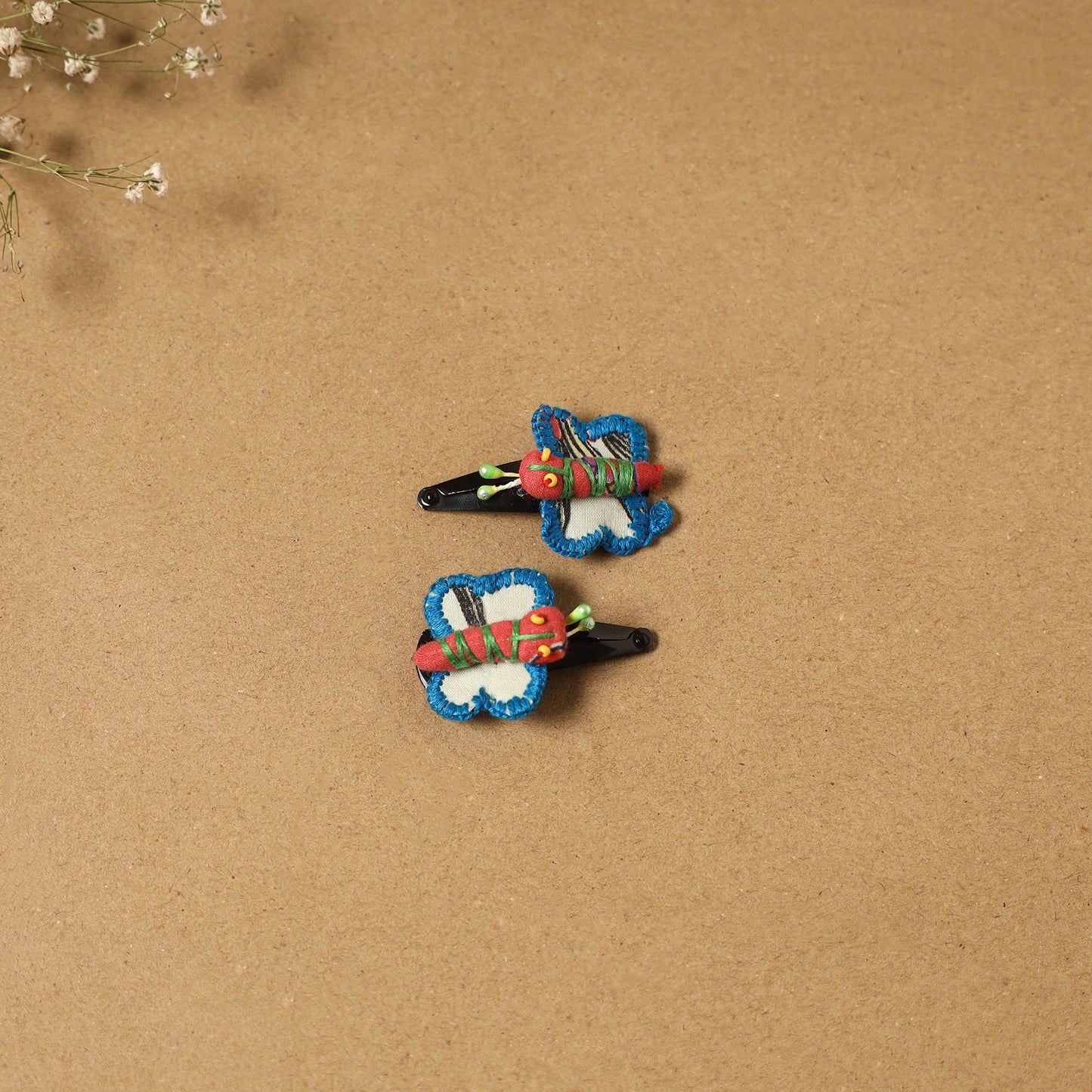 Fab artwork tik-tak hair clip for kids (set of 2) 18