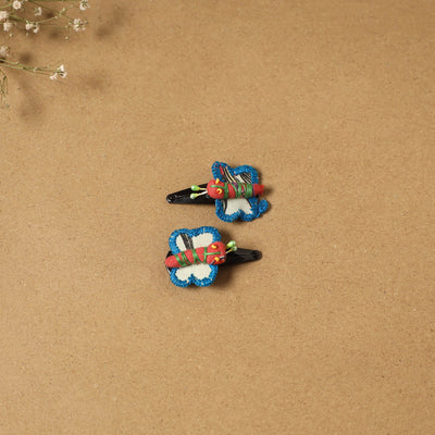 Fab artwork tik-tak hair clip for kids (set of 2) 18