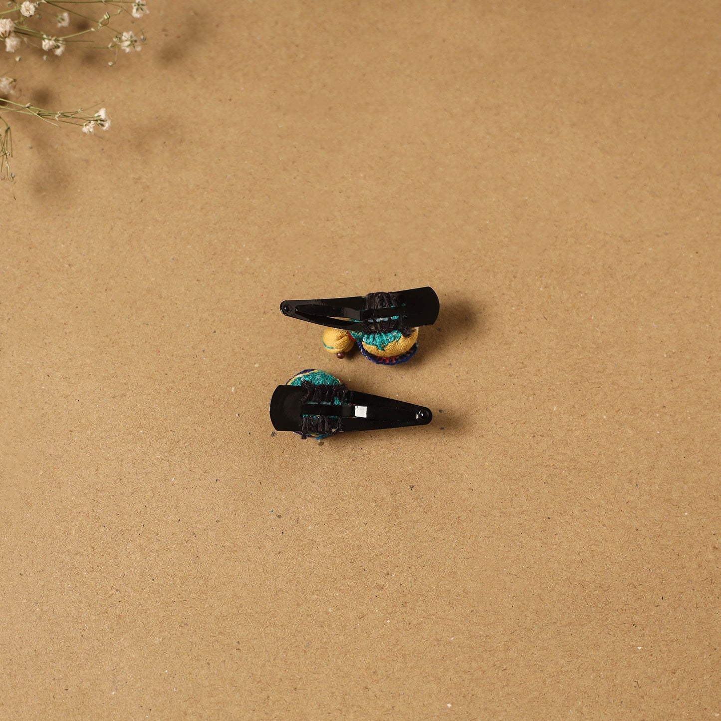 Fab artwork tik-tak hair clip for kids (set of 2) 20