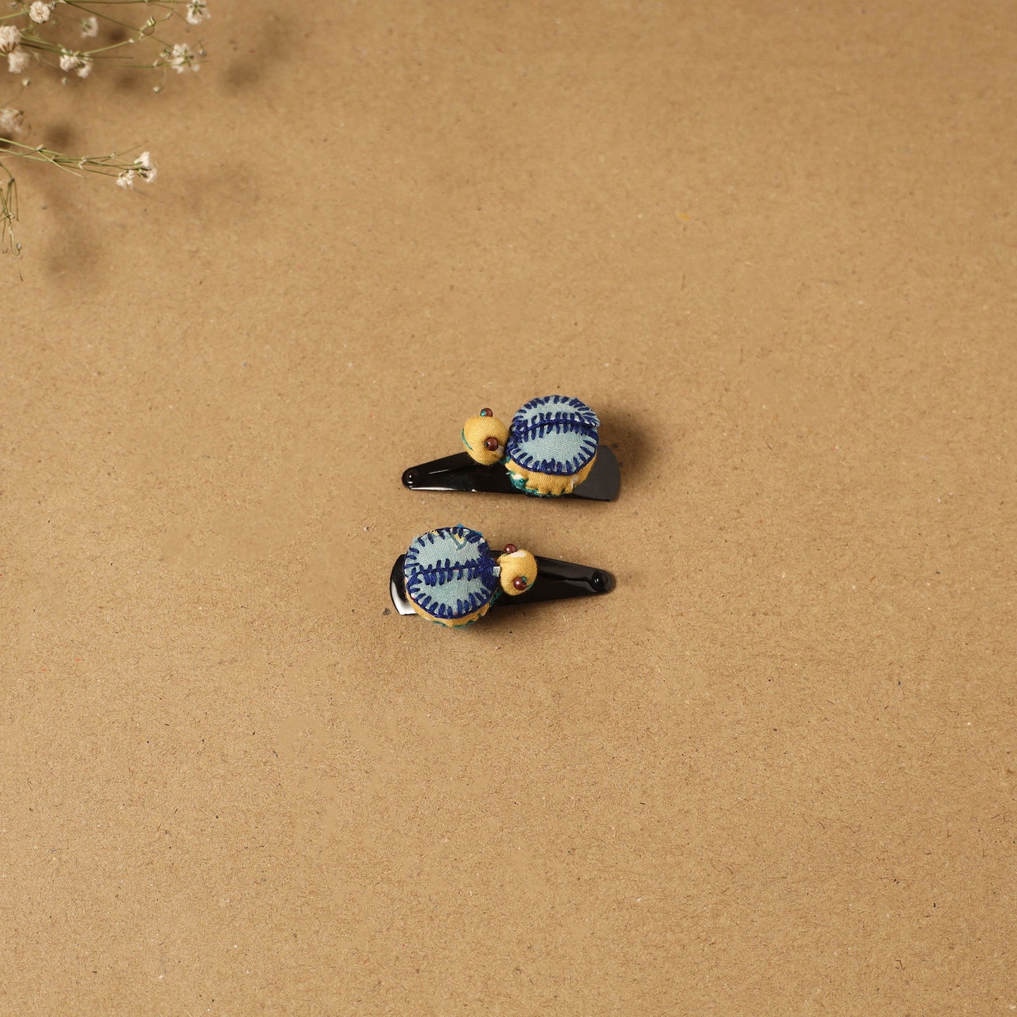 Fab artwork tik-tak hair clip for kids (set of 2) 20