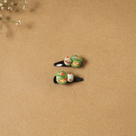 Fab artwork tik-tak hair clip for kids (set of 2) 22