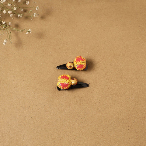 Fab artwork tik-tak hair clip for kids (set of 2) 24