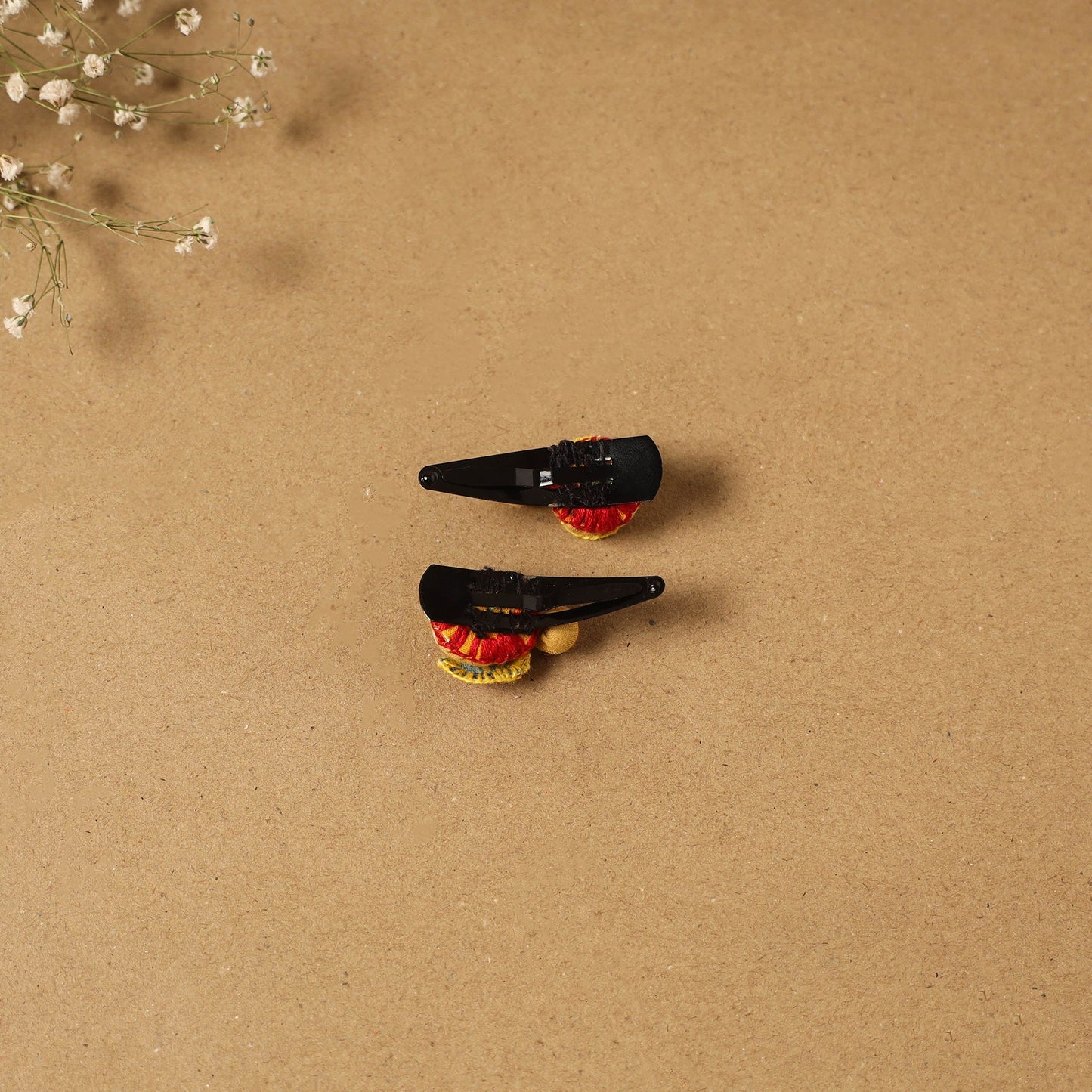 Fab artwork tik-tak hair clip for kids (set of 2) 24