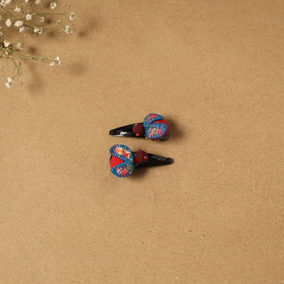 Fab artwork tik-tak hair clip for kids (set of 2) 25