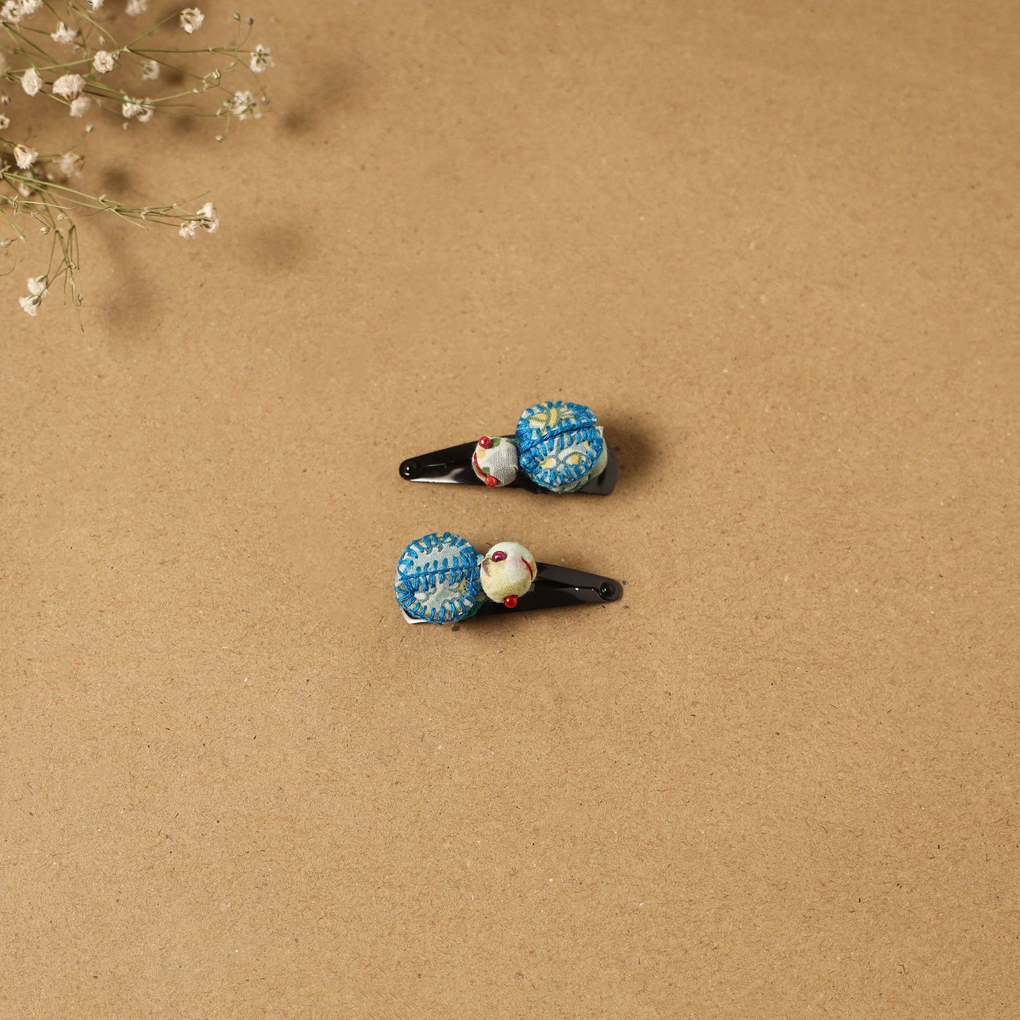 Fab artwork tik-tak hair clip for kids (set of 2) 26