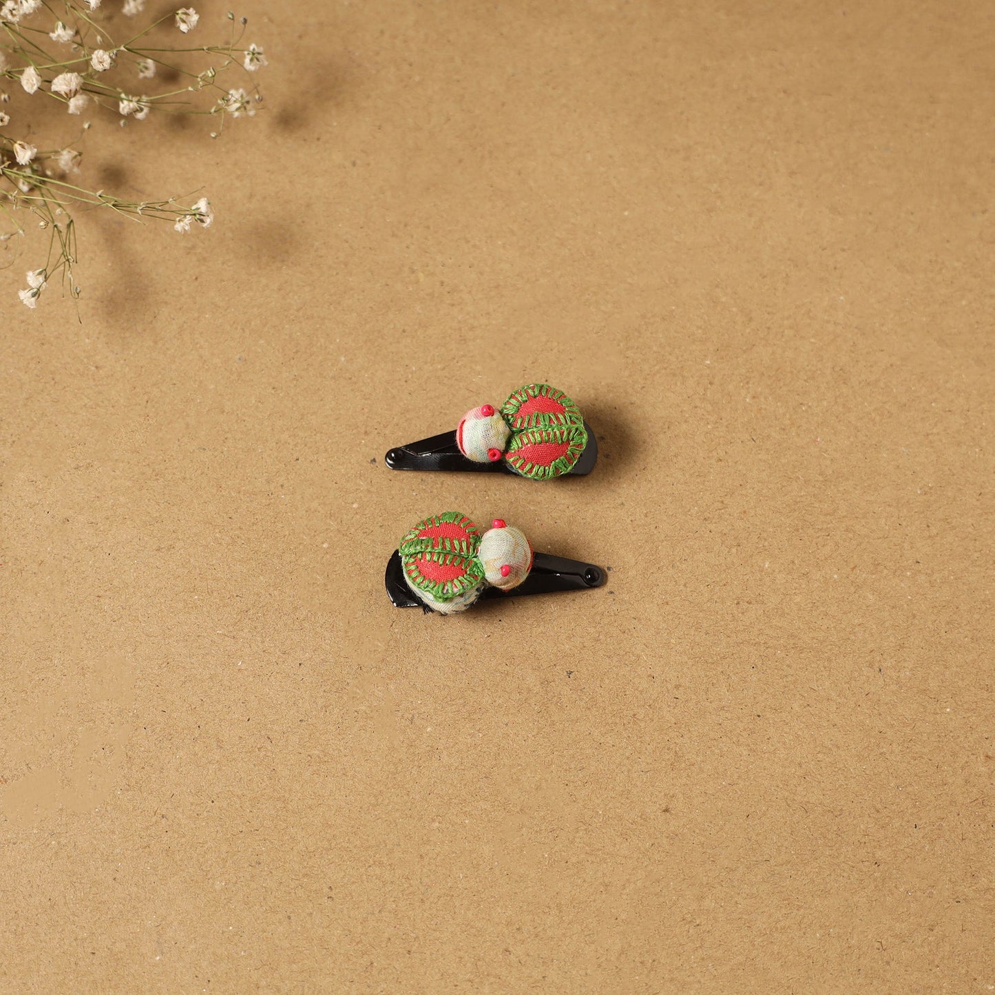 Fab artwork tik-tak hair clip for kids (set of 2) 27