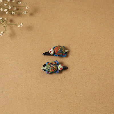 Fab artwork tik-tak hair clip for kids (set of 2) 30