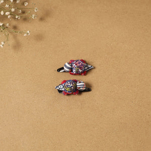 Fab artwork tik-tak hair clip for kids (set of 2) 32