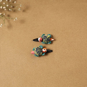 Fab artwork tik-tak hair clip for kids (set of 2) 33