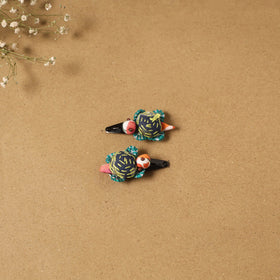 Fab artwork tik-tak hair clip for kids (set of 2) 33