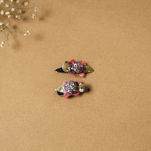 Fab artwork tik-tak hair clip for kids (set of 2) 34